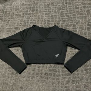 Varsity Brand Black Midriff